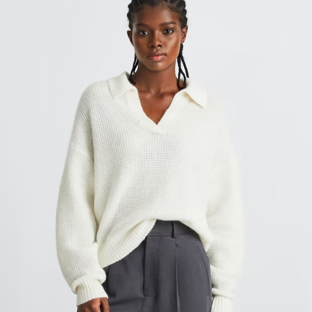 Sold:

Everlane alpaca sweater
